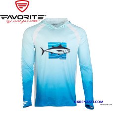 Реглан Favorite Hooded Jersey Tuna размер S